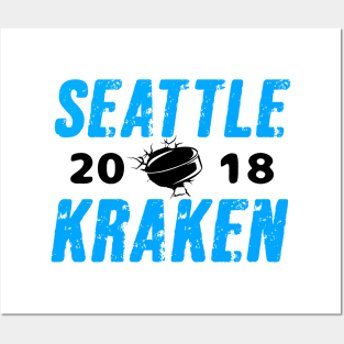 Seattle hockey Posters and Art